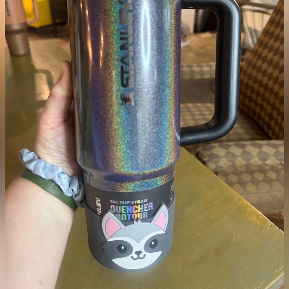 2/$15! Cute 3D Raccoon Trash Panda Silicone Boot Stanley Hydrojug Owala